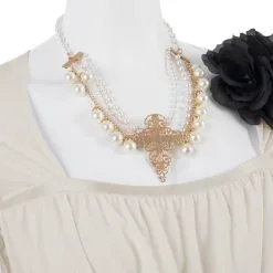 2021 Resident Evil 8 Village Alcina Dimitrescu Dress Cosplay Costume -Cheap Ready To Ship Store ME3A8368 800x800 1