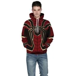 3D Print Pattern Avengers Endgame Spider Man Long Sleeve Hoodie -Cheap Ready To Ship Store QYDM 319 3 800x800 1