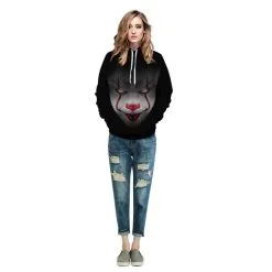It Chapter 2 Pennywise 3D Print Pattern Long Sleeve Hoodies -Cheap Ready To Ship Store QYDM20352 4 800x800 1