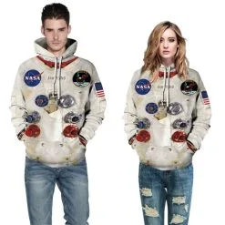 Long Sleeve Nasa Astronaut Hoodie 3D Print Pattern Space Suit -Cheap Ready To Ship Store QYXH 066 5 800x800 1
