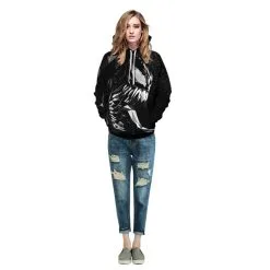 Venom Black Long Sleeeve Hoodie -Cheap Ready To Ship Store QYXH 205 4 800x800 1