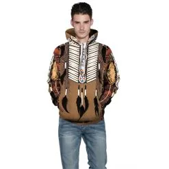 Tribal Style 3D Print American Indian Pattern Long Sleeve Hoodie -Cheap Ready To Ship Store QYXH 233 3 800x800 1