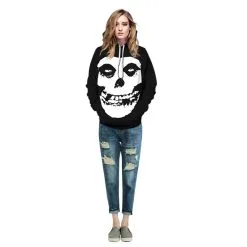 3D Print Skull Pattern Halloween Black Hoodie -Cheap Ready To Ship Store QYXH 248 4 800x800 1