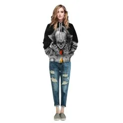 Pennywise Long Sleeve Hoodie It Chapter Two Halloween Sweatshirt -Cheap Ready To Ship Store QYXH 258 4 800x800 1