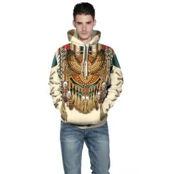 Fashion 3D Print American Indian Owl Pattern Hoodie -Cheap Ready To Ship Store QYXH 311 3 800x800 1