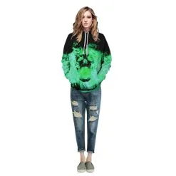 Halloween Daily Going Out Skull Pattern Long Sleeve Hoodie -Cheap Ready To Ship Store QYXH 360 4 800x800 1