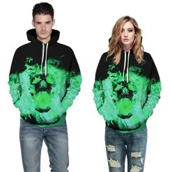 Halloween Daily Going Out Skull Pattern Long Sleeve Hoodie -Cheap Ready To Ship Store QYXH 360 5 800x800 1