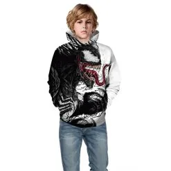 Kids Venom 3D Print Pattern Long Sleeve Hoodie -Cheap Ready To Ship Store TZ 102 3 800x800 1