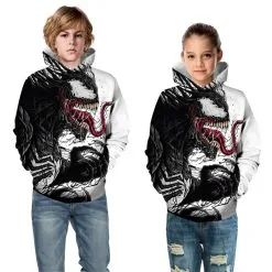 Kids Venom 3D Print Pattern Long Sleeve Hoodie -Cheap Ready To Ship Store TZ 102 5 800x800 1