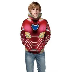 Kids Iron Man Pattern Long Sleeve Fashion Hoodie -Cheap Ready To Ship Store TZ 108 3 800x800 1