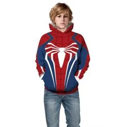 Kids Spider Man PS4 3D Print Pattern Long Sleeve Hoodie -Cheap Ready To Ship Store TZ 125 3 800x800 1