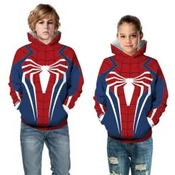 Kids Spider Man PS4 3D Print Pattern Long Sleeve Hoodie -Cheap Ready To Ship Store TZ 125 5 800x800 1