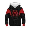 Kids Spider-Man Into The Spider-Verse Pattern Miles Morales Long Sleeve Hoodie -Cheap Ready To Ship Store TZ 129 1 800x800 1