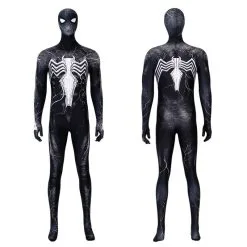 Venom Symbiote Cosplay Costume The Amazing Spiderman Black Suit