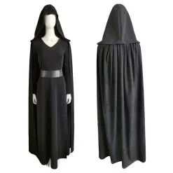 Star Wars The Rise Of Skywalker Rey Black Cosplay Costumes