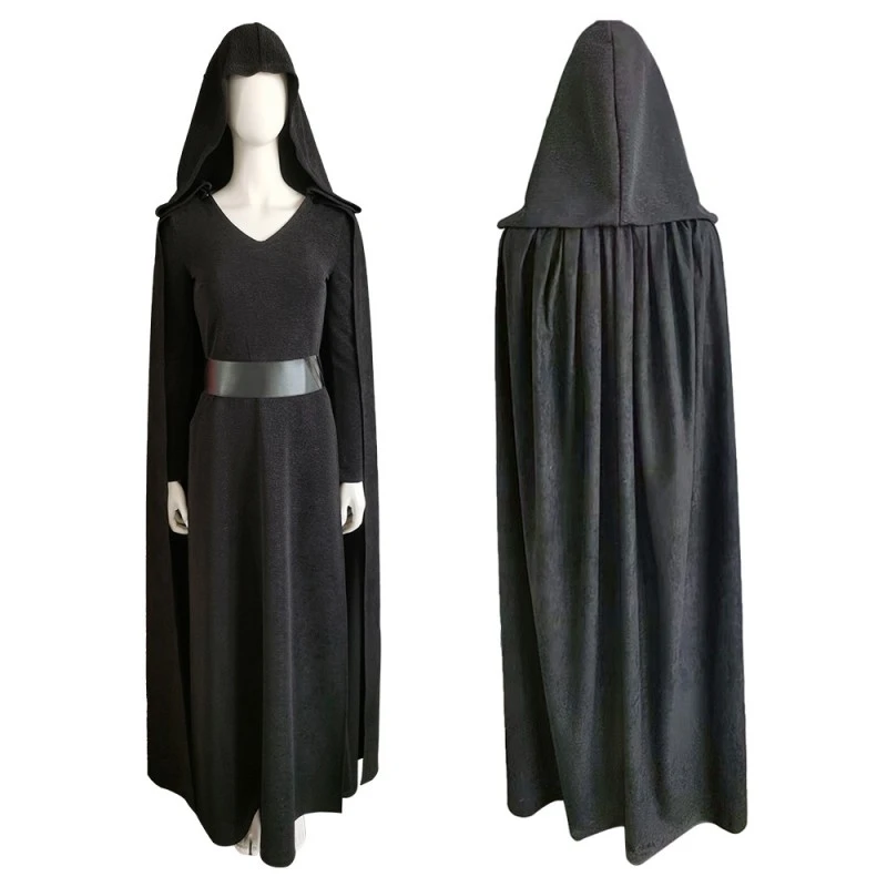 Star Wars The Rise Of Skywalker Rey Black Cosplay Costumes 1 Star Wars The Rise Of Skywalker Rey Black Cosplay Costumes