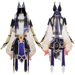 Genshin Impact Cosplay Costume Cyno Halloween Suit