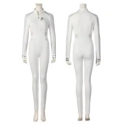 Nyota Uhura White Costume Star Trek Strange New Worlds Cosplay Suit