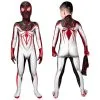 Kids Spider-Man TRACK Suit White Spiderman Miles Morales Cosplay Costume 27 Kids Spider-Man TRACK Suit White Spiderman Miles Morales Cosplay Costume -Cheap Ready To Ship Store c 800x800 207