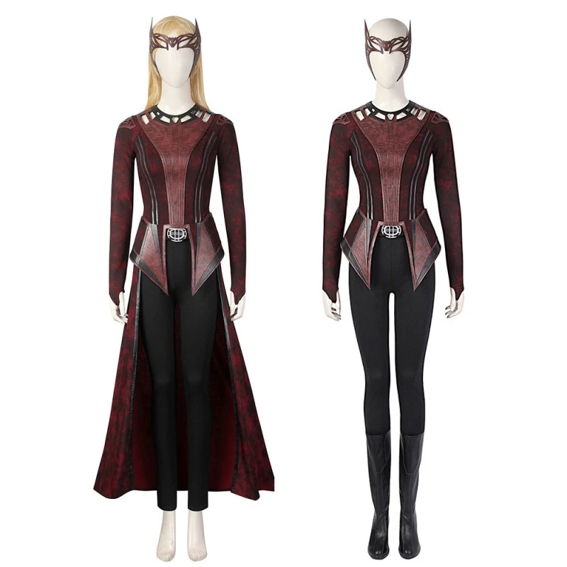 Ready To Ship Scarlet Witch Cosplay Costume Doctor Strange In The Multiverse Of Madness Cosplay Suits 2 Ready To Ship Scarlet Witch Cosplay Costume Doctor Strange In The Multiverse Of Madness Cosplay Suits - Image 2