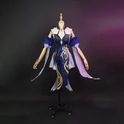 Genshin Impact Ningguang Orchid's Evening Gown Cosplay Costumes