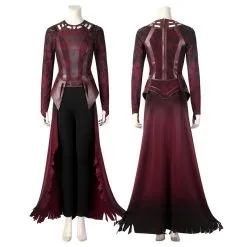 Wanda Maximoff Costume Doctor Strange In The Multiverse Of Madness Scarlet Witch Cosplay Suit