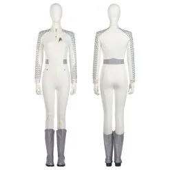 Star Trek Strange New Worlds Sick Crew Number One Cosplay Costumes White Suit