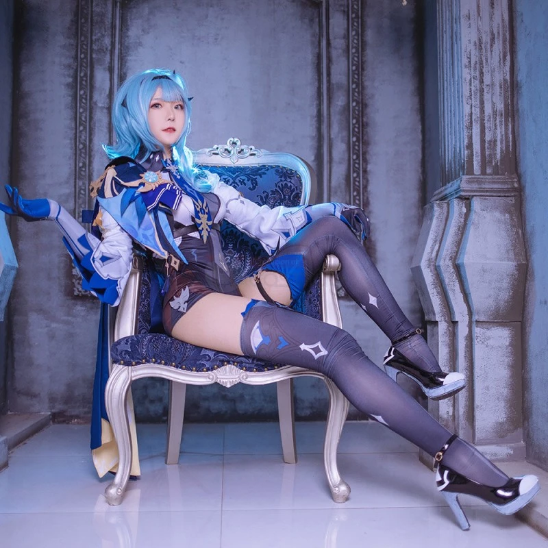 Genshin Impact Eula Cosplay Costume 3 Genshin Impact Eula Cosplay Costume - Image 3