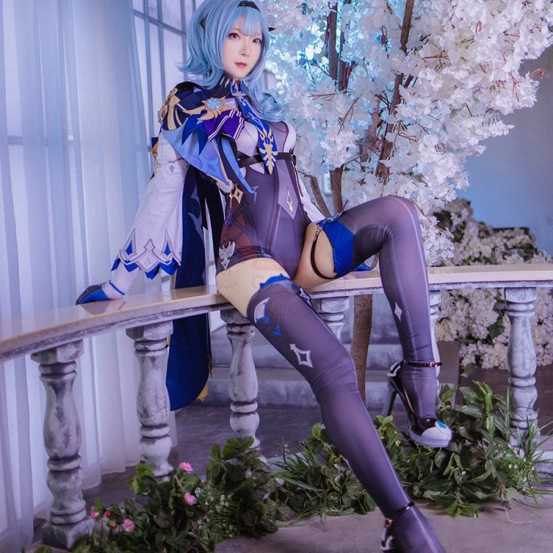 Genshin Impact Eula Cosplay Costume 2 Genshin Impact Eula Cosplay Costume - Image 2