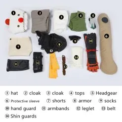 Yuffie Kisaragi Costume New Final Fantasy VII Cosplay FF7 Suit -Cheap Ready To Ship Store en 800x800 4