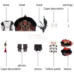 La Signora Costume Genshin Impact Cosplay Suit -Cheap Ready To Ship Store en 800x800 7