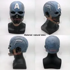 Captain America Costume Improved Version Steve Rogers Cosplay Costumes -Cheap Ready To Ship Store face02 800x800 2